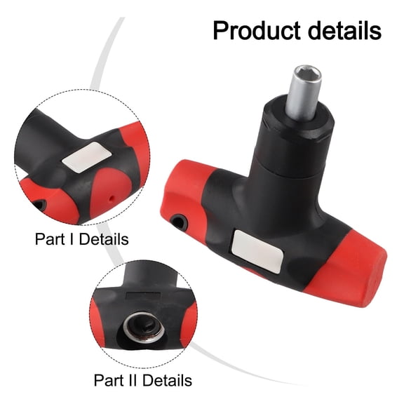 Homena T Type Adjustable Torque Wrench for Copper Iron Aluminum Plastic Screws