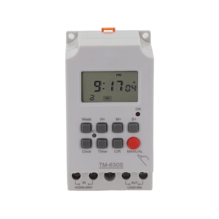 Homena TM630S2 LCD Digital Microcomputer Timer Programmable Timer Controller AC220V