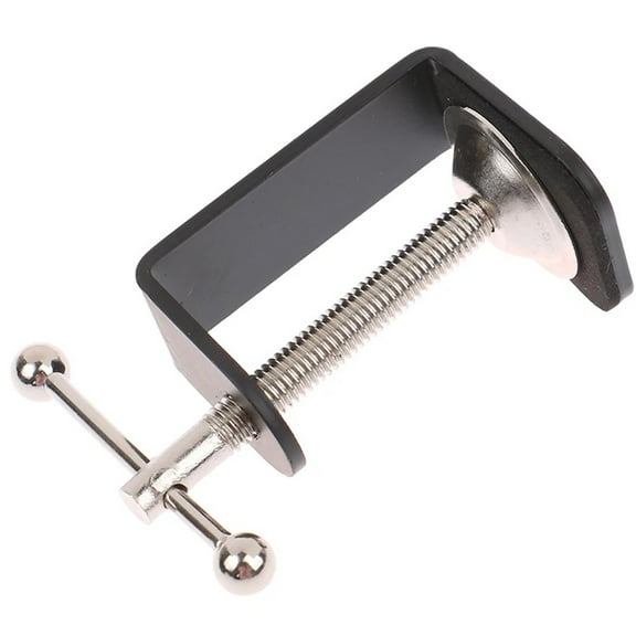Homena Table Mount Clamps C Shape Table Mount Clamp Right-angle Clip Holder For Fittings Metal Table Desk Drawer Fixed Clamp Hardware