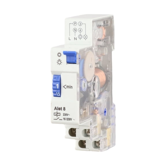 Homena Timer Switch Mechanical Stair Light Timer Switch Stair Light Timer Relay 230V Timer Switch Home Improvement Electrical Supplies