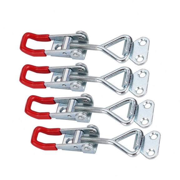 Homena Tools Toggle Clamp Adjustable Boxes Cabinet 4pcs Case Clip Buckle GH-4001 GH-4002 Hasp Catch Clip Quick Fixture
