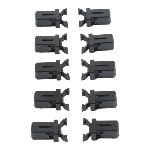 Homena Trash Can Plastic Lock Self-Locking Switch Replacement Catch Compatible Touch Lid Bin Latch Repair Clip Black