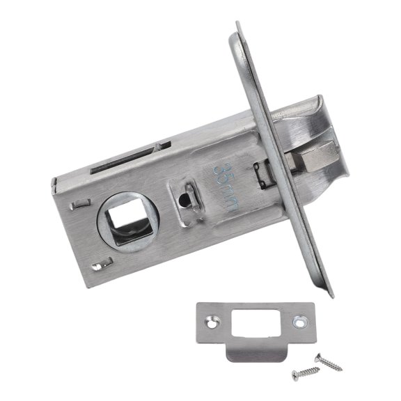 Homena Tubular Latch Passage Latch Lockbody Toilet Bathroom Privacy Door Nternal Bolt Stainless Steel Lock For Unsprung Door Furniture