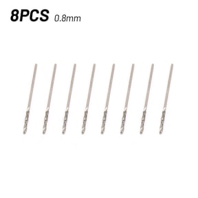 Homena Versatile Diamond Tipped Drill Bit for Glass Jewelry Stone Tile Pack of 8