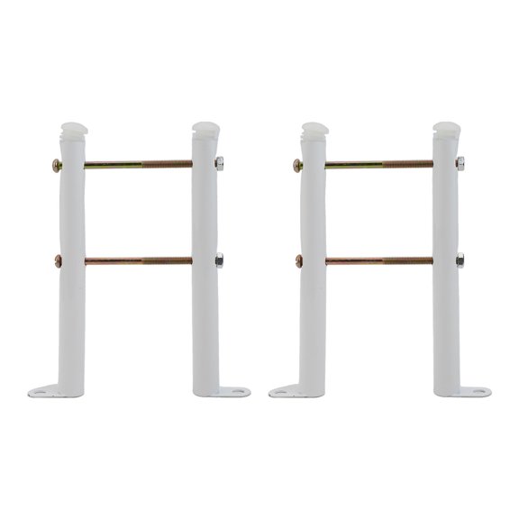 Homena Vertical Cast Iron Radiator Bracket Traditional and Solid Design Long Lasting Durability Quick and Easy Setup Stable Support