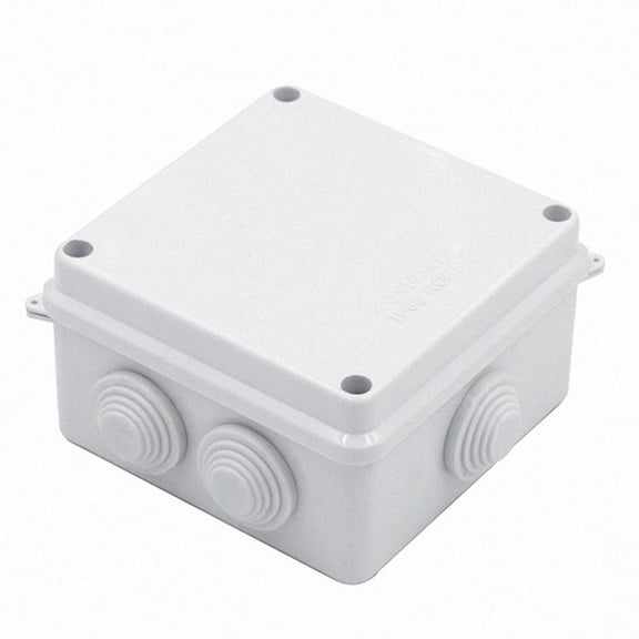 Homena Waterproof Case Ceiling Rose Junction Box Cable Junction Box Home Improvement 1pcs 85x85x50mm Anti-static Water Proof