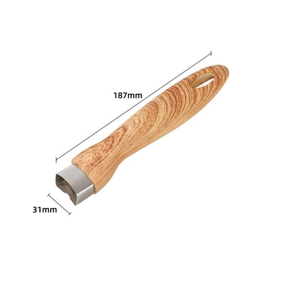 Homena Wooden Bakelite Pan Handle Heat Resistant Non Slip Cookware Replacement