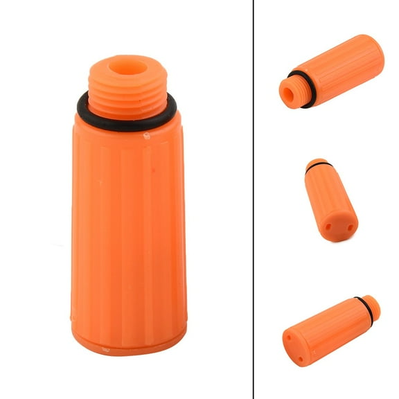 Homena Yellow Air Compressor Oil Plug, 15 5mm Male Thread Diameter, Plastic Material, Nonskid Handle, Perfect Spare Part Option