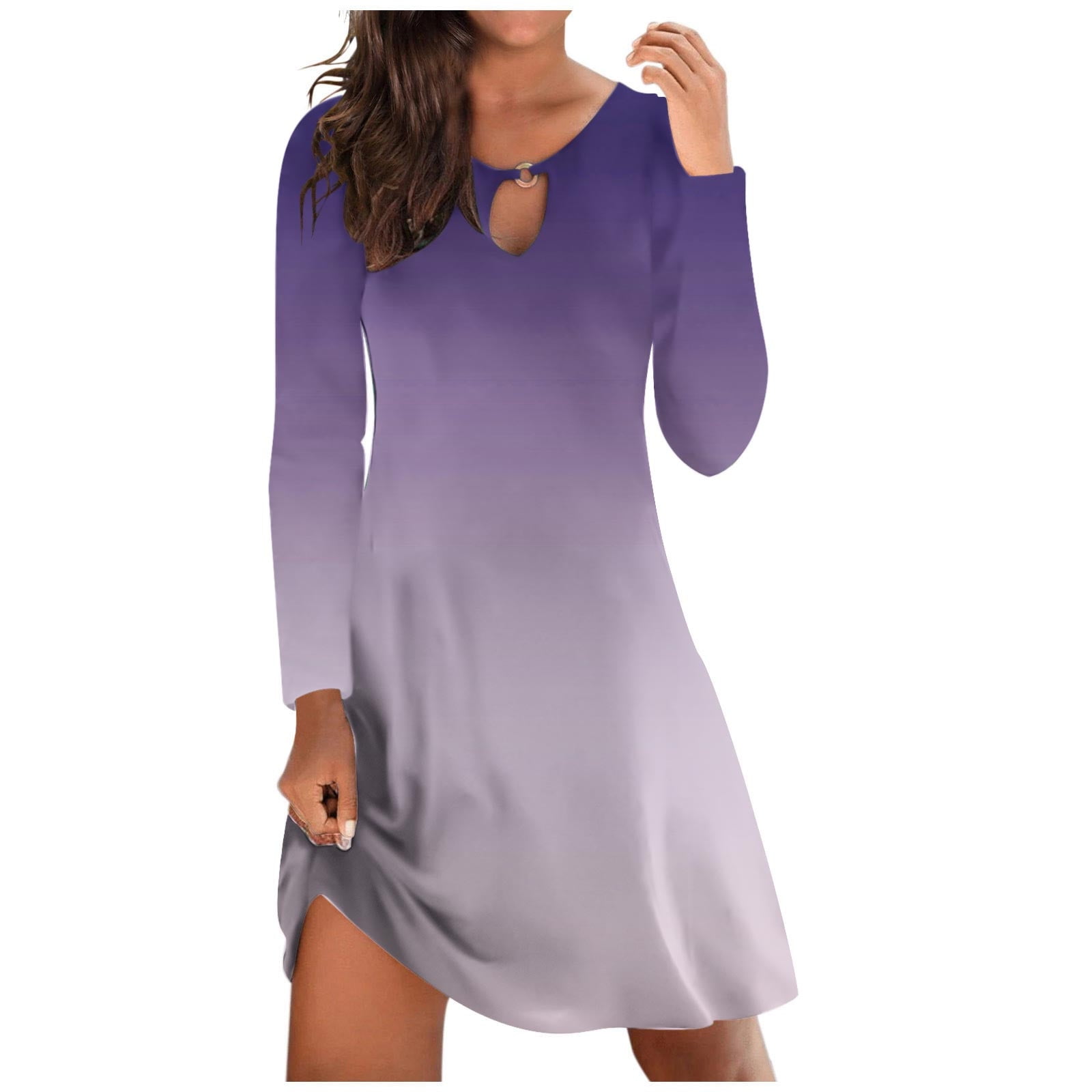 Homenesgenics Black & Friday Deals Womens Dresses Plus Size Fall