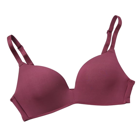 Homenesgenics Bras for Women Plus Size underwire Lightweight Bra, Seamless, Small Chest, No Steel Ring, Cup underwear