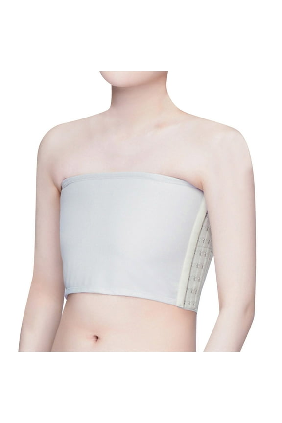 Camisoles for Women Plus Fashion Compression Chest Binder Women Sleeveless Solid Short Tube Tops