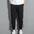 thumbnail image 1 of Homenesgenics Cargo Pants for Men Overalls Men's Loose Men's Harlan Leggings Large Casual Pants Men Clothes, 1 of 8