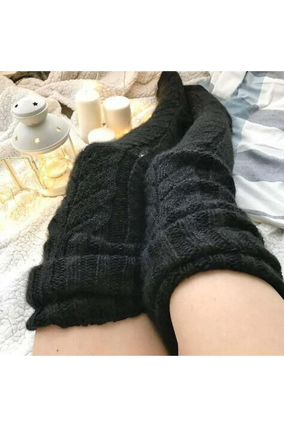 Compression Socks for Women Fuzzy Slipper Ankle Boot Crew Diabetic Cable Knit Extra Long Boot Over Knee Thigh Stocking Leg Warmers