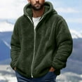 thumbnail image 1 of Homenesgenics Hoodies for Men 3xl Big and Tall Man Color Match Drawstring Zipper Pockets Hooded Coat, 1 of 5