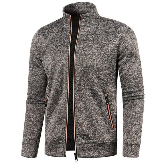 Homenesgenics Hoodies for Men 3xl Big and Tall Man Color Match Drawstring Zipper Pockets Hooded Coat