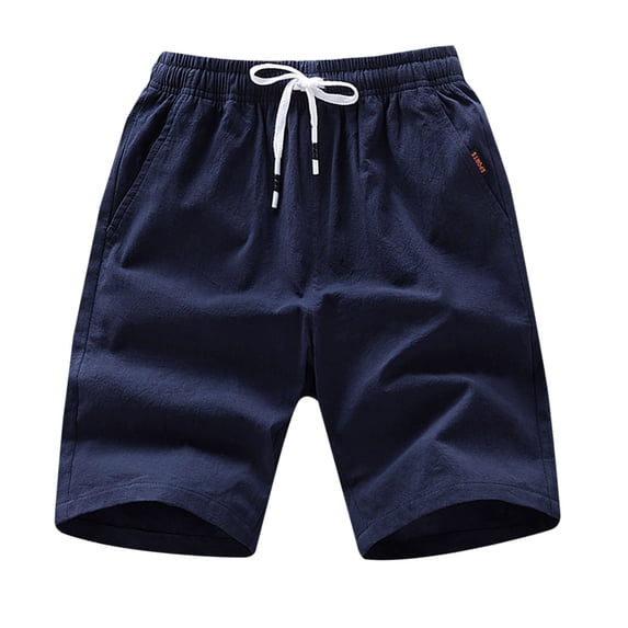 Homenesgenics Men Shorts Athletic Cargo Men's Short Pants Made Of Pure Cotton Fabric Are Thin And Breathable Men Clothes