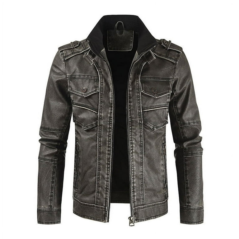 Casual Zipper Long Sleeve Stand Collar Jacket Casual Zipper Long Sleeve Stand Collar Jacket