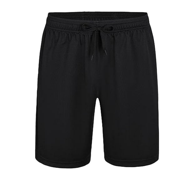 Homenesgenics Mens Shorts Clearance Men's Summer Slim Oversized Loose Beach Pants Drying Sports Shorts Black XL
