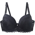 thumbnail image 1 of Homenesgenics Plus Size Bras for Women Women's Solid Color Maternity Sleeping Underwear with Underwear Women Daily Bra Black 90C, 1 of 3