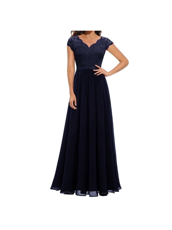 Plus Size Womens Dresses Linen and Deni 4xl Women formal Wedding Bridesmaid Long Evening Party Prom Ball Gown Cocktail Dress
