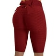 thumbnail image 1 of Homenesgenics Shorts for Women Plus Size 4X Women Scrunch Butt Lifting Workout Leggings Textured High Waist Cellulite Compression Yoga Pants Tights, 1 of 5