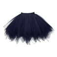 thumbnail image 1 of Homenesgenics Skirt for Women under $5.00 Womens Pleated Gauze Short Skirt Adult Dancing Skirt 0 S, 1 of 2
