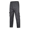 thumbnail image 1 of Homenesgenics Sweatpants Men's Cotton And Linen Elastic Waist Blended Breathable Comfortable Soft Beach Casual Trousers Full Length Pants, 1 of 6