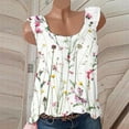 thumbnail image 1 of Homenesgenics Tank Tops for Women Clearance under $5 Women Casual Sleeveless CrewNeck Solid Blouse Pullover Shirt, 1 of 6