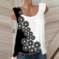 thumbnail image 1 of Homenesgenics Tank Tops for Women Clearance under $5 Women Casual Sleeveless CrewNeck Solid Blouse Pullover Shirt, 1 of 6