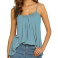 thumbnail image 1 of Homenesgenics Tank Tops for Women Women Fashion Summer Sexy Sleeveless Solid Color Light Loose Ventilation T-Shirt Plus Size under $5, 1 of 8