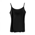 thumbnail image 1 of Homenesgenics Tank Tops for Women under $5 Womens Plus Size Tank Neck Dressy Casual Summer Sleeveless Camisole Blouses Basic Shirts Black XXL, 1 of 2