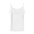 thumbnail image 1 of Homenesgenics Tank Tops for Women under $5 Womens Plus Size Tank Neck Dressy Casual Summer Sleeveless Camisole Blouses Basic Shirts White XXL, 1 of 2