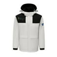 thumbnail image 1 of Homenesgenics Thermal Jacket Heated Winter Smart 4 Zone Warm Electric Down Men and Women Electric Long Sleeve Hooded Leather Beige XXL, 1 of 4