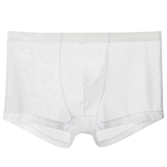 Homenesgenics Underwear for Women Plus Size Women's Lace Abdomen Mid-rise Waist And Hip Lift Comfortable Body Breathable Underwear Briefs White XXL