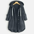 Homenesgenics Winter Coats for Women Plus Size 4X Fleece Jackets Women