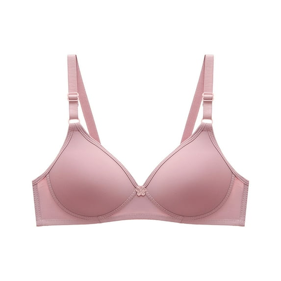 Homenesgenics Wireless Bras for Women Shaping Cup Shoulder Strap underwire Bra Extra-Elastic