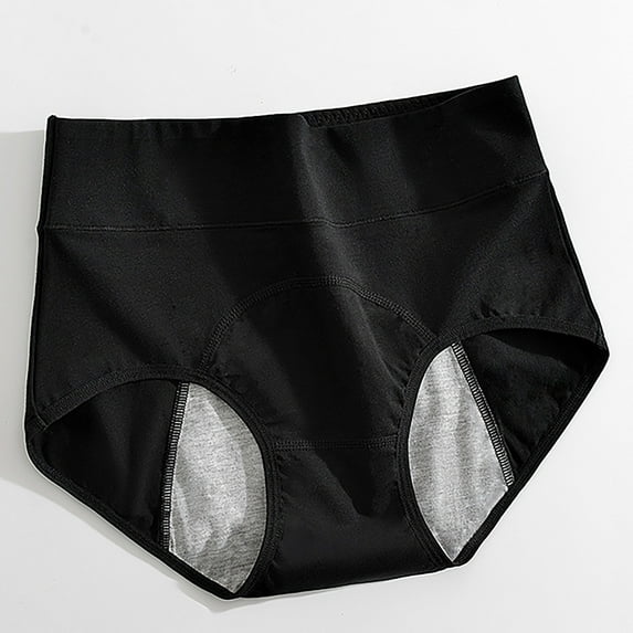 Homenesgenics Womens Underwear Plus Size Leak Proof Menstrual Period Panties Women Underwear Physiological Waist Pants