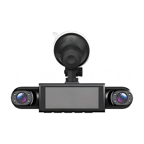 Homenest 4 Channel Dash Cam with WiFi - 1080P HD Quad Camera System for Cars, Front Rear Left Right 360° Coverage, Parking Monitor, Loop Recording, 32GB Card Included (Black)