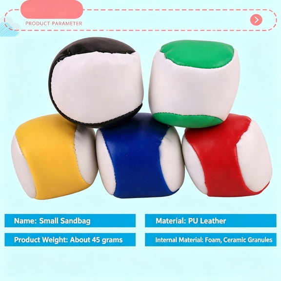 Homenest Beanbags Toss Game, Soft Leather Sandbags with Funny Expressions, Indoor Outdoor Throwing Toys for Teens and Adults Assorted Colors,Black