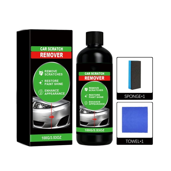 Homenest Car Scratch Remover Polishing Compound 150g, Paint Scratch Repair Car Care Kit for Auto Body Swirl Marks Scuffs Oxidation