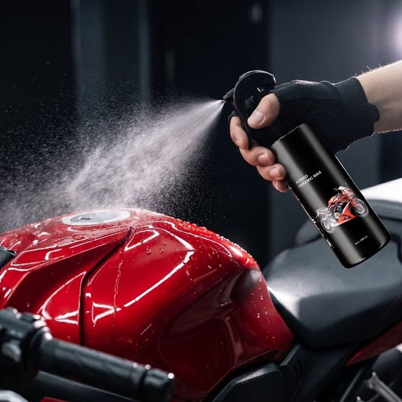 Homenest Ceramic Coating Spray for Cars & Motorcycles - 250ml Nano Hydrophobic Paint Protection Liquid, Quick Detailer Spray Wax with Water Repellent Technology, Easy Apply Spray-On Sealant