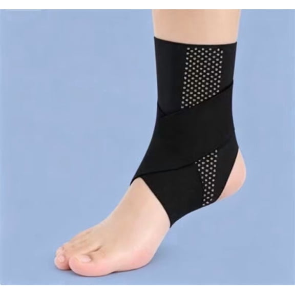 Homenest Silicone Ankle Brace Stabilizer for Sprain Prevention Ligament Injury Recovery Joint Support Breathable Ankle Sleeve Unisex,Pink