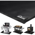 Homenote Large Under Grill Mat,Durable 36 x 65 inches Deck and Patio