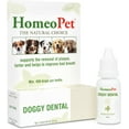 thumbnail image 1 of HomeoPet Doggy Dental Plaque Reducer Supplement for Dogs, 15-Milliliter Bottle, 1 of 8