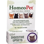 HomeoPet Feline DIGESTIVE UPSETS Digestive Health Support Drops for Cats, 15 mL