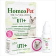 thumbnail image 1 of HomeoPet Feline UTI+ Urinary Tract Health Support Drops for Cats, 15 mL, 1 of 8