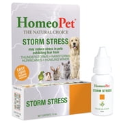 HomeoPet STORM STRESS Calming Support Drops for Pets, 15 mL