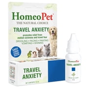 HomeoPet TRAVEL ANXIETY Calming Support Drops for Pets, 15 mL