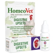 HomeoPet Avian DIGESTIVE UPSETS Digestive Health Support Drops for Birds & Chickens, 15 mL