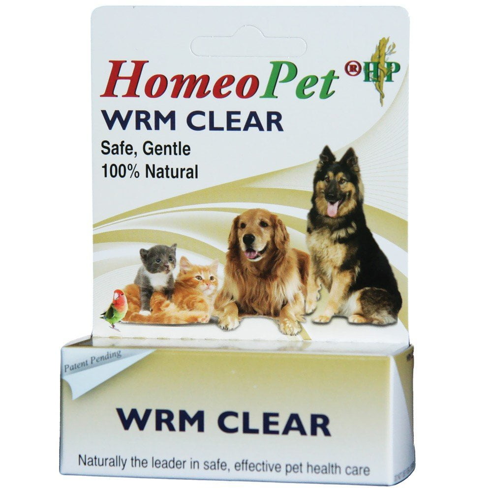 HomeoPet Feline Broad Spectrum Dewormer Worm Clear 15ml Homeopathic Pet Meds for Cats Kittens Walmart
